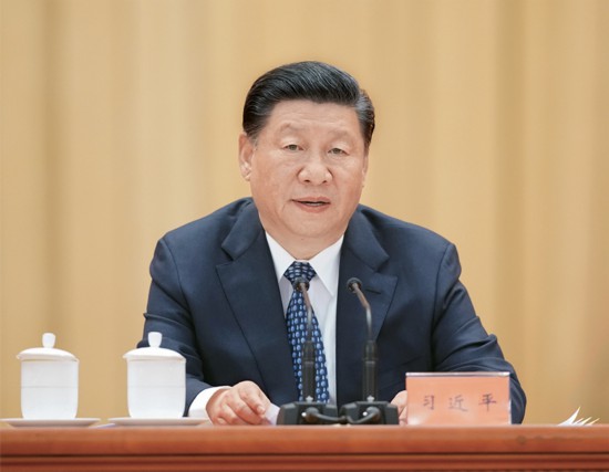 2021年5月28日，中國科學(xué)院第二十次院士大會、中國工程院第十五次院士大會和中國科學(xué)技術(shù)協(xié)會第十次全國代表大會在北京人民大會堂隆重召開。中共中央總書記、國家主席、中央軍委主席習(xí)近平出席大會并發(fā)表重要講話。 新華社記者 李響/攝